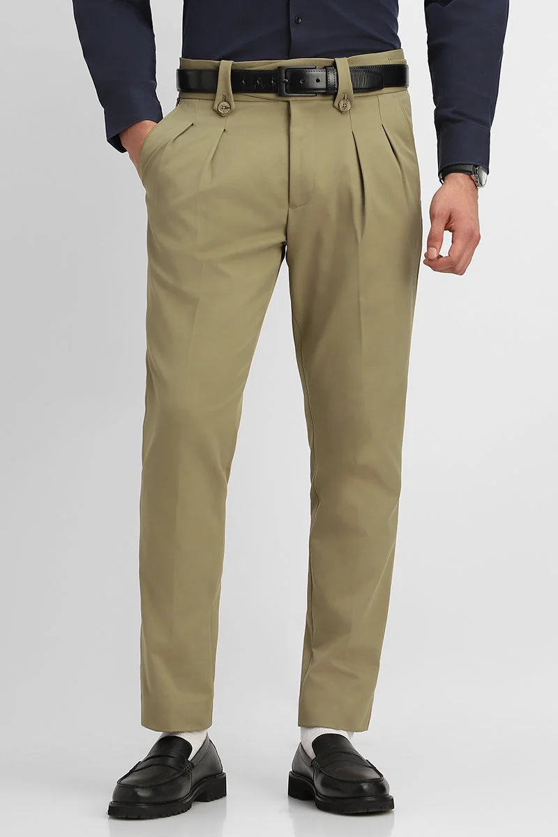SNITCH Pleated Gurkha Trousers
